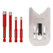 STIER Diamant-Fliesenbohrer Set 5 tlg.-4