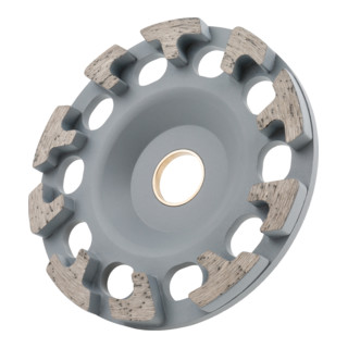 STIER Diamant-Schleiftopf Ø130mm Bohrung 25,0 / 22,23 mm Beton/Universal, Diamantschleifteller
