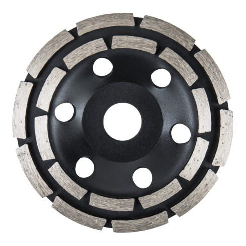 STIER Diamant-Schleiftopf doppelt Ø125mm Bohrung 22,23 mm Beton, Diamantschleifteller