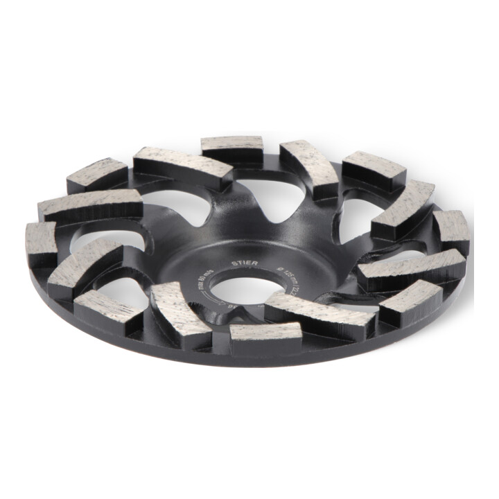 STIER Diamant-slijpkop 125 x 22,23 mm Abrasiv