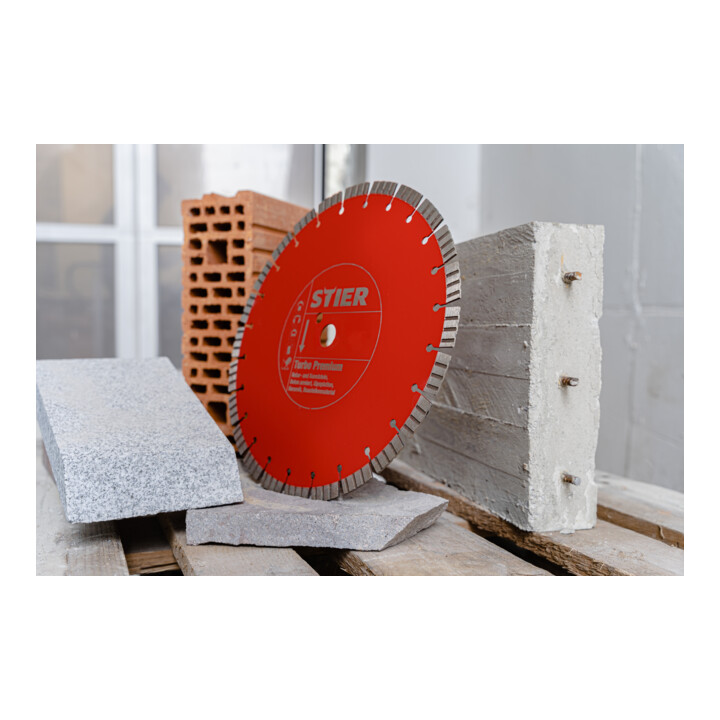STIER Diamanttrennscheibe Turbo Premium Ø125 mm Bohrung 22,23 mm
