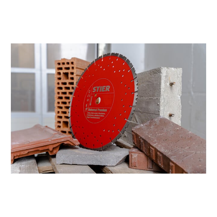 STIER Diamanttrennscheibe Universal Premium Ø125 mm Bohrung 22,23 mm