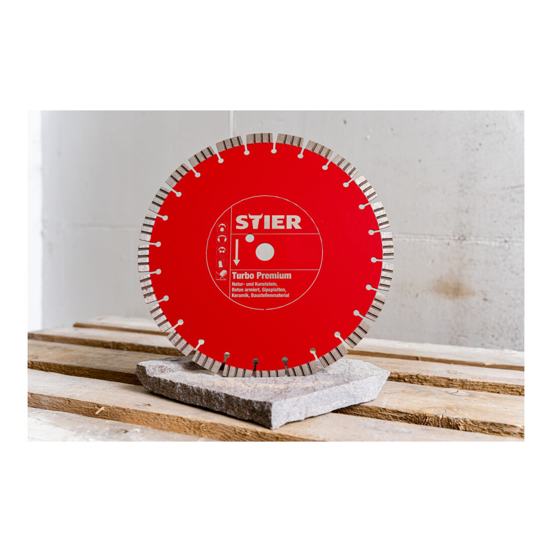 STIER diamantzaagschijf Turbo Premium