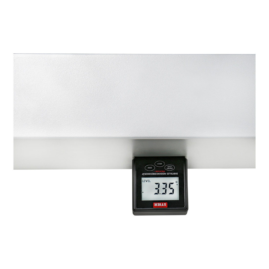 STIER digitale hellingshoekmeter Premium+, LCD-display, +-0,2°