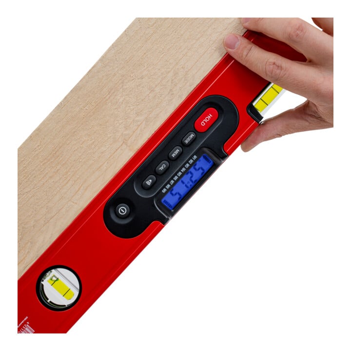 STIER Digitale Wasserwaage SDW-600 LCD-Display ±0,2° 60 cm