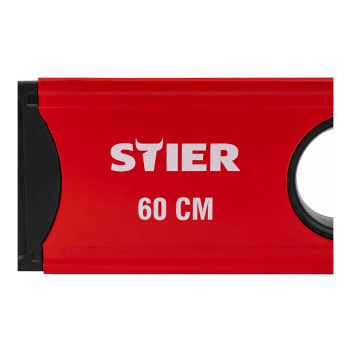 STIER Digitale Wasserwaage SDW-600 LCD-Display ±0,2° 60 cm