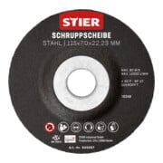 STIER Disco per sgrossatura 7,0x22,23 forma 27-2