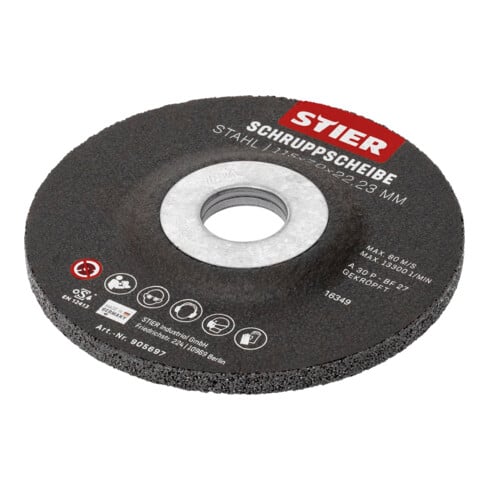 STIER Disco per sgrossatura 7,0x22,23 forma 27