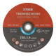 STIER Disco per troncatura / disco flessibile 230 x 1,9 x 22,23 mm curvato inox / acciaio legato-1