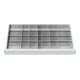 STIER Divisorio per cassetti divisorio in metallo BLH 150/175 mm dimensioni interne 800x450 mm 28 scomparti-1