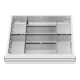 STIER Divisorio per cassetti divisorio in metallo BLH 200-300 mm dimensioni interne 500x450 mm 8 scomparti-1