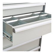STIER Divisorio per cassetti divisorio in metallo BLH 200-300 mm dimensioni interne 500x450 mm 8 scomparti-4