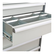 STIER Divisorio per cassetti divisorio in metallo BLH 200-300 mm dimensioni interne 600x450 mm 20 scomparti-4