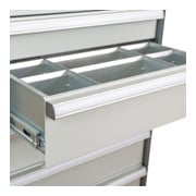 STIER Divisorio per cassetti divisorio in metallo BLH 200-300 mm dimensioni interne 600x450 mm 8 scomparti-3