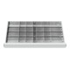 STIER Divisorio per cassetti divisorio in metallo BLH 200-300 mm dimensioni interne 800x450 mm 28 scomparti-1