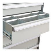 STIER Divisorio per cassetti divisorio in metallo BLH 75 mm dimensioni interne 500x450 mm 6 scomparti-3