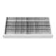 STIER Divisorio per cassetti divisorio in metallo BLH 75 mm dimensioni interne 800x450 mm 28 scomparti-1