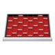 STIER Divisorio per cassetti per pannelli a conche BLH 50 mm dimensioni interne 600x450 mm 12 pannelli a conche-1
