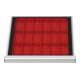 STIER Divisorio per cassetti per vaschette per minuteria BLH 100 mm dimensioni interne 500x450 mm 18 KTK 75x150 mm-1