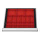 STIER Divisorio per cassetti per vaschette per minuteria BLH 50 mm dimensioni interne 500x450 mm 3 KTK 150x150 mm, 6 KTK 75x150 mm, 12 KTK 75x75 mm-1