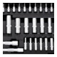 STIER dopsleutelset, 1/4, 3/8 en 1/2 inch, 179-delig-5
