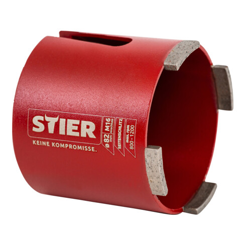 STIER Dosensenker-Satz M16 SDS-plus