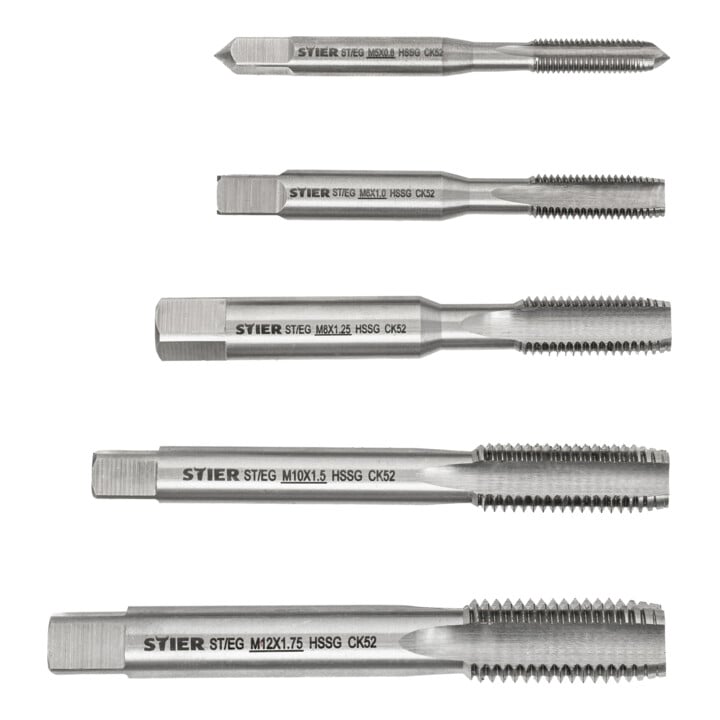STIER draadreparatieset 171-delig M5 - M12