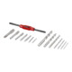 STIER draadsnijgereedschapsset 15-delig M3-M12 vorm B HSS-G-5