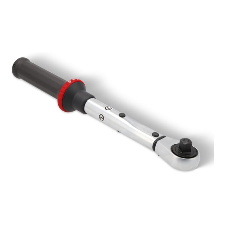 STIER Drehmomentschlüssel mit Umschaltknarre 1/2" Aufnahme 10-50 Nm