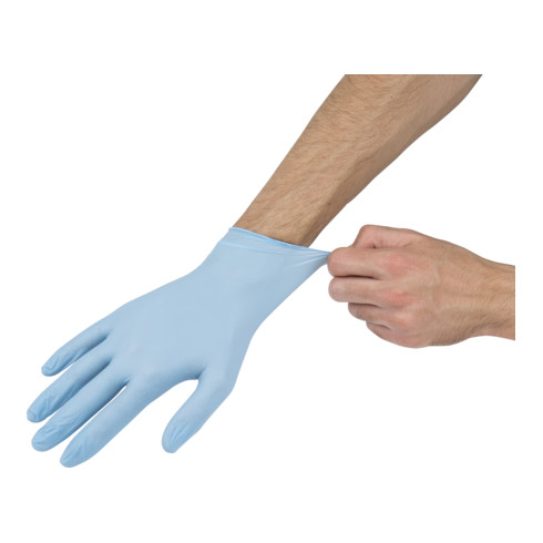 STIER Einmalhandschuhe blau