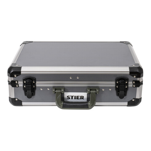 STIER Elektriker-Werkzeugsortiment im Aluminiumkoffer 128-teilig