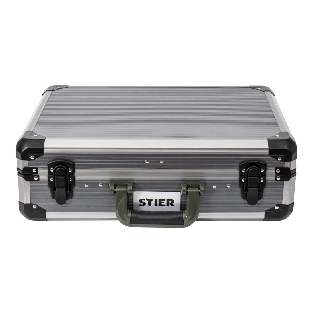 STIER Elektriker-Werkzeugsortiment im Aluminiumkoffer 128-teilig