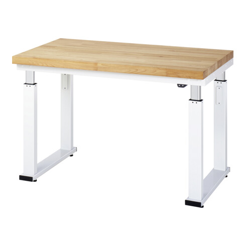 STIER Elektrisch Höhenverstellbare Werkbank Premium BxTxH 1250x700x740-1140 mm