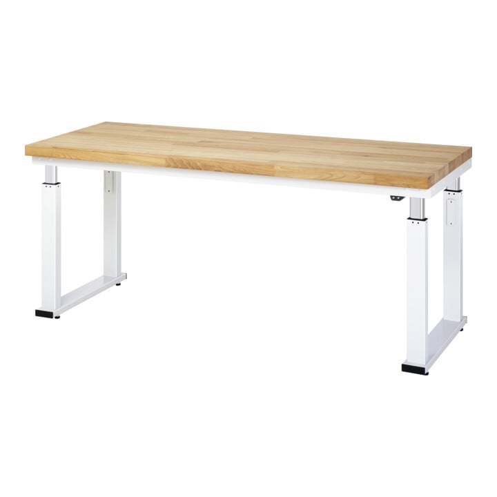 Set STIER Elektrisch Höhenverstellbare Werkbank Premium BxTxH...