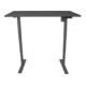 STIER Elektrisch höhenverstellbarer Schreibtisch THA 120x80cm schwarz/schwarz-4