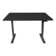 STIER Elektrisch höhenverstellbarer Schreibtisch THA schwarz/schwarz-5
