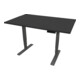 STIER Elektrisch höhenverstellbarer Schreibtisch THA 160x80cm schwarz/schwarz-1
