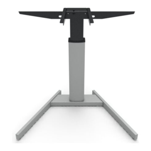 STIER Elektrisch höhenverstellbarer Steh-Tisch 501-19 100x80cm Buche mel., 68-120cm