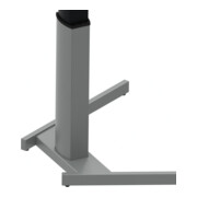 STIER Elektrisch höhenverstellbarer Steh-Tisch 501-19 100x80cm Buche mel., 68-120cm-2
