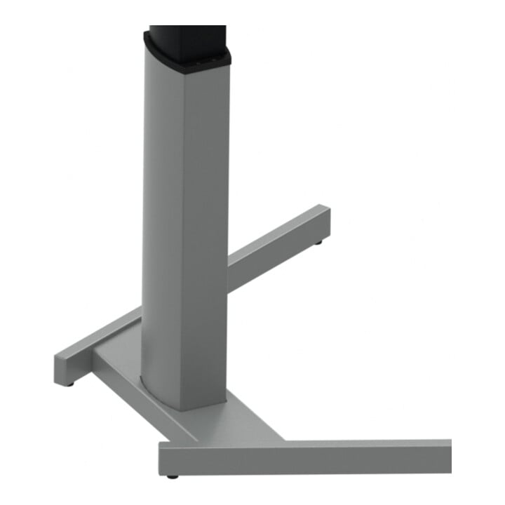 STIER Elektrisch höhenverstellbarer Steh-Tisch 501-19 100x80cm Buche mel., 68-120cm