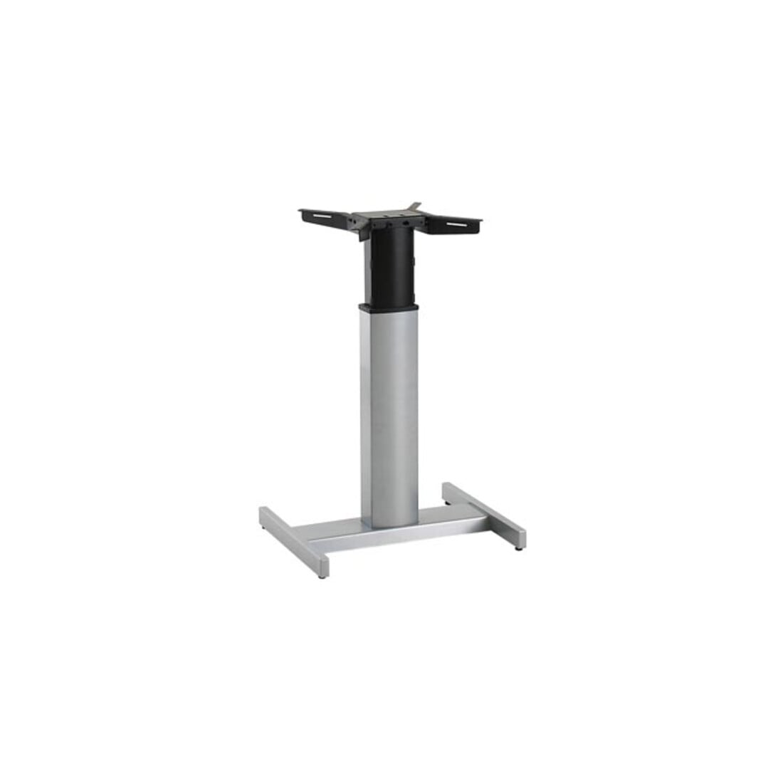 STIER Elektrisch höhenverstellbarer Steh-Tisch 80x60cm, Buche mel., 68-120cm