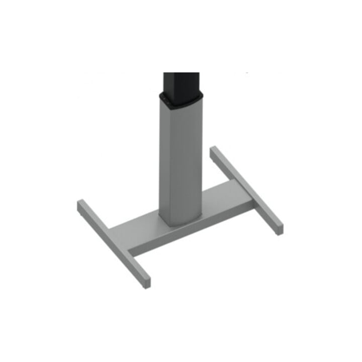 STIER Elektrisch Höhenverstellbares Gestell 501-19, mobil, für 80x80cm Platte