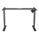 STIER Elektrisch höhenverstellbares Schreibtisch-Gestell THA schwarz für Platten 120x60cm bis 160x80cm-1
