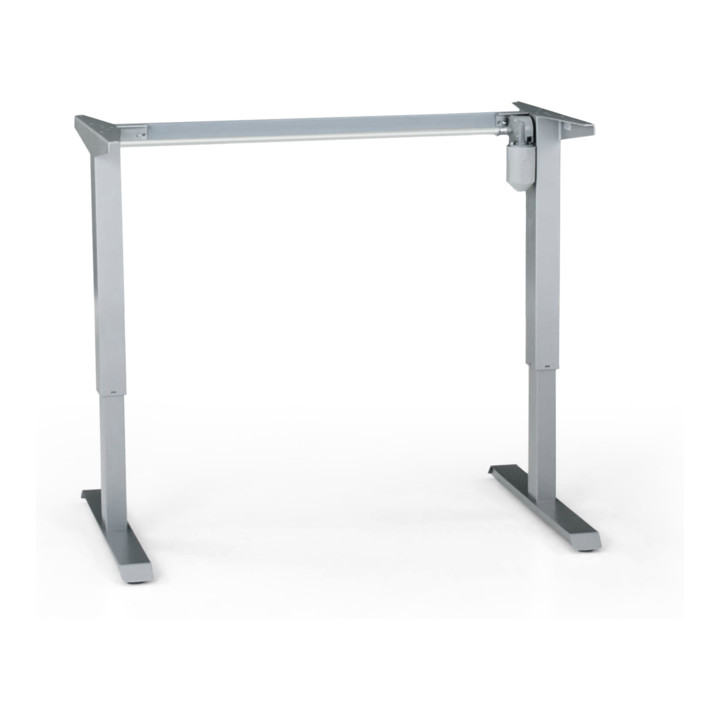 Set STIER Elektrisch H henverstellbares Tischgestell 501-33 f r 180-200x80cm Platte + Schreibtischplatte 180x80cm schwarz + Rollenset f r elektrisch h henverstellbaren Schreibtisch 501-33