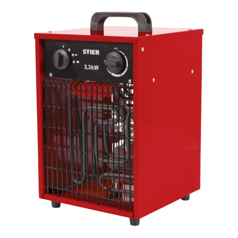 STIER Elektrische kachelventilator 3,3 kW 380 m³/h