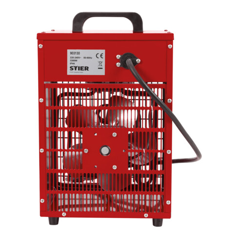 STIER Elektrische kachelventilator 3,3 kW 380 m³/h