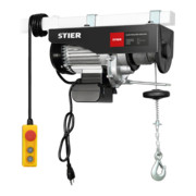 STIER Elektrischer Seilzug Tragkraft 1200kg Leistung 1800W-1