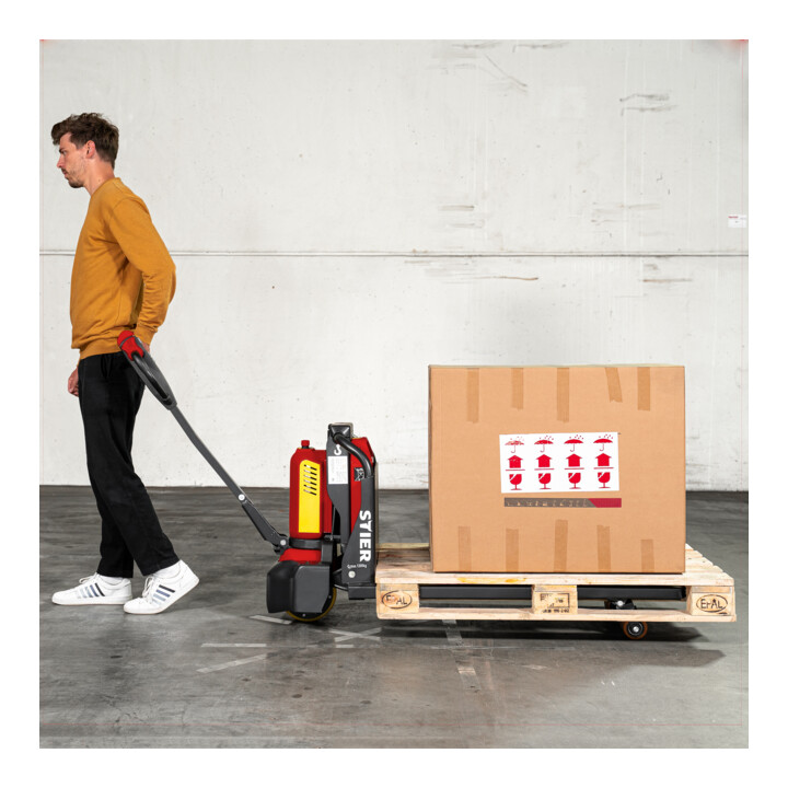 STIER Elektro-Hubwagen EZY-12, Tragkraft 1200 kg, Gabellänge 1150 mm