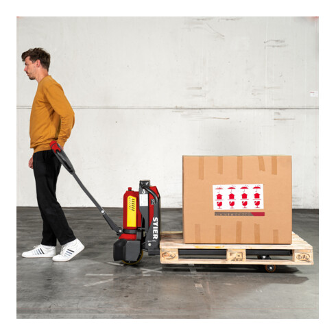 STIER Elektro-Hubwagen EZY, Gabellänge 1150 mm