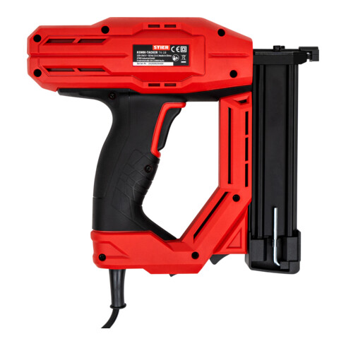 STIER Elektro-Kombi-Tacker TK-18 230 V mit 400 Nägeln und Klammern